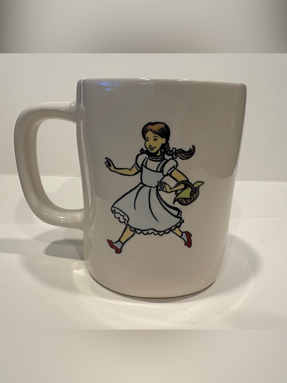 Rae Dunn Dorothy Wizard of Oz "FOLLOW YOUR OWN PATH" Ceramic Coffee Mug